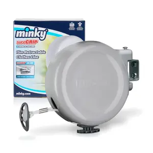 Dây Phơi Quần Áo Có Thể Thu Gọn, SureGrip, Retractable Clothes Washing Line (15m) - MINKY