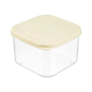 Hộp Thực Phẩm Vuông, Hokkaido Square Food Storage Container, 1000ml (128 x 128 x 88mm) - INOCHI