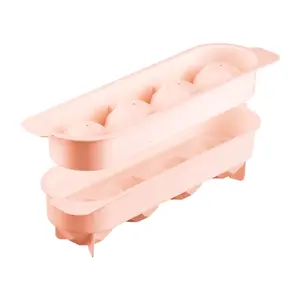 Khay Đá Tròn, Kari Sphere Ice Tray, 4 Viên (279 x 80 x 65mm) - INOCHI
