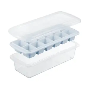 Khay Đá Vuông, Kari Ice Cube Tray, 12 Viên (280 x 113 x 71mm) - INOCHI