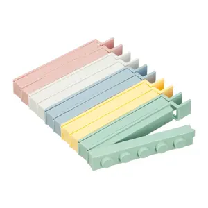 Kẹp Miệng Túi, Yoko Sealing Clip, 10 Cái (121 x 18 x 17mm) - INOCHI
