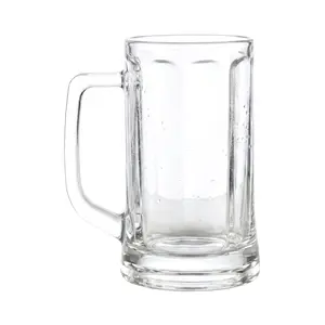 Cốc Thủy Tinh Uống Bia, Hakone Diamond Beer Glass, 335ml (73.5 x 107.5 x 137mm) - INOCHI
