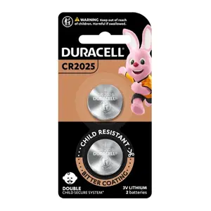 Pin Đồng Xu CR2025, CR2025 Battery, 3V Lithium, 2 Viên - DURACELL