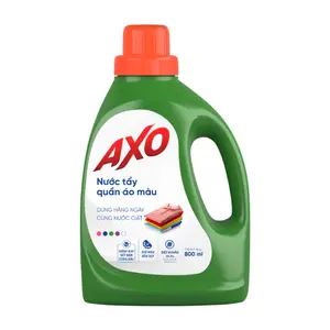 Nước Tẩy Quần Áo Màu Hương Thông Xanh, Color-Safe Liquid Bleach, Green Pine (800ml) - AXO