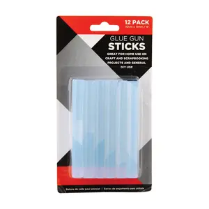 Keo Nến Lớn, Hot Melt Glue Gun Sticks, 12 Cây (10cm x 11mm) - UNCLE BILLS