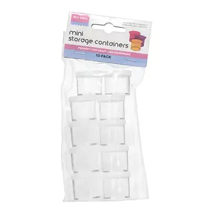 Hũ Đựng Mini, Mini Storage Containers, 10 Cái (10ml) - UNCLE BILLS