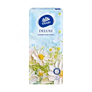 Khăn Giấy Treo Tường 4 Lớp, Deluxe, Hanging Hand Towel, 280 Tờ (144 x 175mm) - VINDA