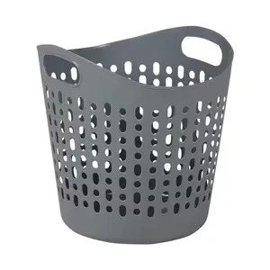 Giỏ Đựng Đồ Giặt Nhựa Dẻo, Flexible Laundry Basket (55L) - UNCLE BILLS