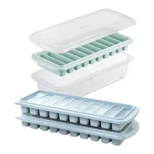Khay Đá Thanh, Kari Ice Bar Tray, 10 Viên (280 x 113 x 71mm) - INOCHI