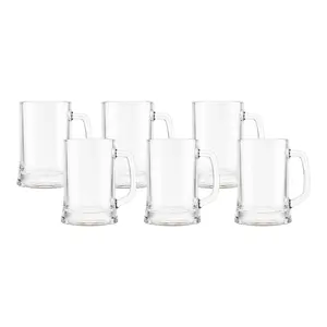 Cốc Uống Bia, Hakone Bold Beer Glass, 6 Cái, 500ml (85.5 x 122 x 136mm) - INOCHI