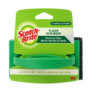 Bàn Chải Cọ Sàn Siêu Sạch, Scotch-Brite, Floor Scrubber with Handle - 3M