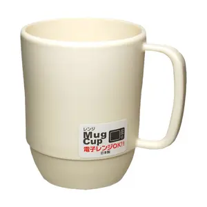 Ly Nhựa Dùng Được Lò Vi Sóng, Microwavable Mug Cup (350ml) - INOMATA
