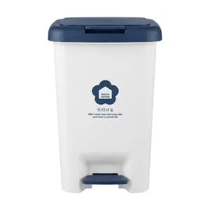 Thùng Rác Đạp Hình Chữ Nhật, Hiro Rectangle Pedal Bin, 10L (200 x 272 x 351mm) - INOCHI