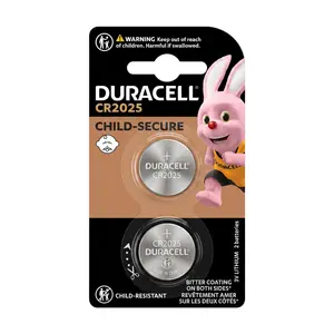 Pin Đồng Xu CR2025, CR2025 Battery, 3V Lithium, 2 Viên - DURACELL