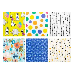 Khăn Ăn Trang Trí Bàn Tiệc (Nhiều Mẫu), Party Napkins, 20 Tờ (33 x 33cm) - UNCLE BILLS