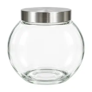 Hũ Thủy Tinh Đựng Đồ Khô Có Nắp, Dry Food Storage Jar with Lid (2000ml) - UNCLE BILLS