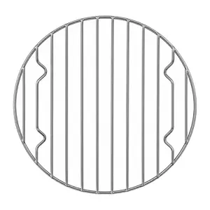 Vỉ Nướng Bằng Thép Không Gỉ Cho Nồi Chiên Không Dầu, Stainless Steel Air Fryer Rack (20cm) - UNCLE BILLS