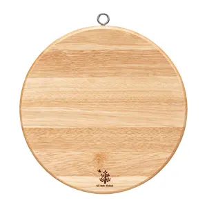 Thớt Liễu Yêu Thương, Round Cutting Board with Hanging Ring (28.5 x 1.7cm) - GO DUC THANH