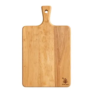 Thớt Liễu Hạnh Phúc, Wooden Cutting Board with Handle (39 x 22 x 1.7cm) - GO DUC THANH