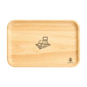 Đĩa Gỗ Chữ Nhật Lớn, Large Rectangular Wooden Tray (34 x 24 x 2cm) - GO DUC THANH