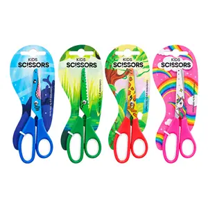 Kéo In Họa Tiết Động Vật Dành Cho Trẻ Em, Kids Scissors, Animal Printed - UNCLE BILLS