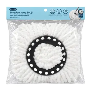 Bông Lau Xoay, Souji 2 in 1 Spin Mop Refill (350 x 45mm) - INOCHI