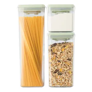 Bộ Hộp Đựng Thực Phẩm Khô, Hokkaido Dry Food Container, 3 Cái (500ml, 1400ml, 2100ml) - INOCHI