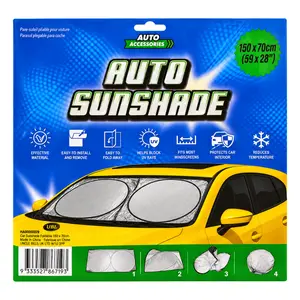 Tấm Che Nắng Ô Tô Gấp Gọn, Auto Accessories, Foldable Car Sunshade (150 x 70cm) - UNCLE BILLS