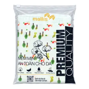 Khăn Tắm Mềm Mịn, Premium Quality Cotton Bath Towel (90 x 90cm) - MOLLIS