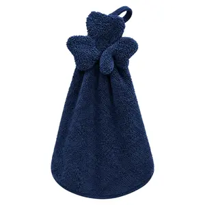 Khăn Lau Tay Nhà Bếp Có Móc Treo, Super-Absorbent Kitchen Hand Towel (35 x 35cm) - MACIO