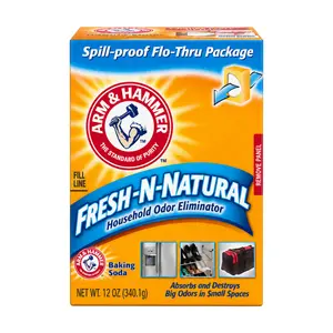 Bột Baking Soda Khử Mùi, Baking Soda, Fresh N Natural Household Odor Eliminator, 12 oz (340.1g) - ARM & HAMMER