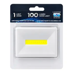 Đèn Tường COB Không Dây Có Nam Châm, COB Cordless Magnetic Wall Light, Battery Not Included - UNCLE BILLS