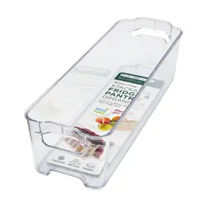 Hộp/Khay Đựng Thực Phẩm Xếp Chồng, Stackable Fridge & Pantry Organiser, BPA Free (37 x 11 x 10cm) - UNCLE BILLS