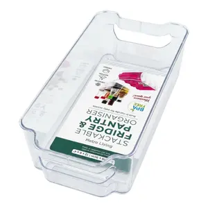 Hộc/Khay Đựng Ngăn Tủ Có Thể Xếp Chồng, Stackable Fridge & Pantry Organiser, BPA Free (31 x 15 x 9cm) - UNCLE BILLS