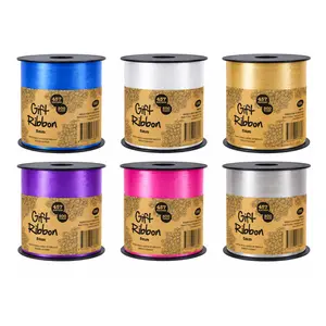 Dây Ruy Băng Trơn Gói Quà (Nhiều Màu), Plain Gift Ribbon (5mm x 457m) - UNCLE BILLS