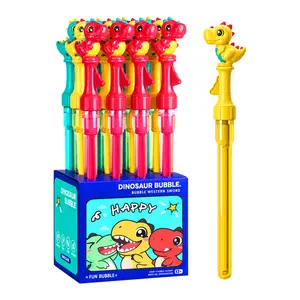 Đồ Chơi Thổi Bong Bóng Cỡ Lớn Hình Kỳ Lân & Khủng Long, Giant Bubble Wand, Unicorn & Dinosaur, 50cm (90ml) - UNCLE BILLS