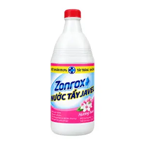 Nước Tẩy Trắng Javel Diệt Khuẩn Khử Mùi Hương Hoa, Javel Bleach, Floral Scent (1000ml) - ZONROX