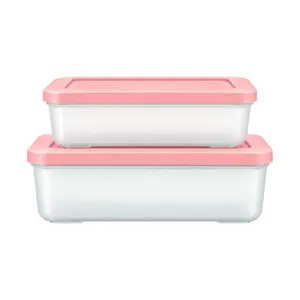 Bộ Hộp Thực Phẩm Trữ Đông, Hokkaido Freezer Container, 2 Cái (2500ml, 3600ml) - INOCHI