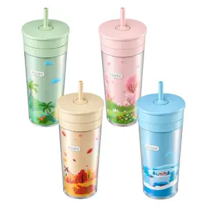 Cốc Nhựa, Chiba Flex Cold Cup, 650ml (89 x 254mm) - INOCHI