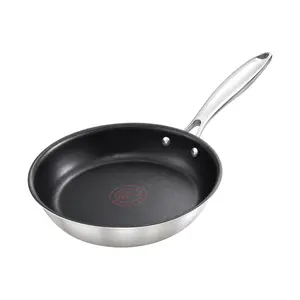 Chảo Inox Chống Dính Nguyên Khối, Omi Essential Non-stick Stainless Steel Frying Pan, 2.4L (508 x 280 x 55mm) - INOCHI