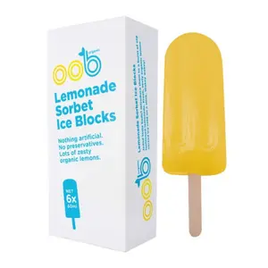 Kem Que Chanh Hữu Cơ, Organic Lemonade Sorbet Ice Block (60ml) - OOB