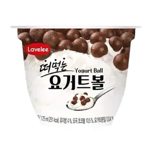 Kem Sữa Chua Viên Socola, The Yogurt with Chocolate Ball (175ml) - LAVELEE