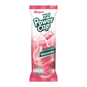Kem Ống Pongta Vị Dưa Hấu, Power Cap, Watermelon Flavored Ice Tube (130ml) - BINGGRAE