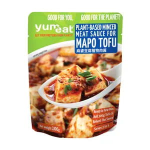 Sốt Thịt Bằm Từ Thực Vật Cho Món Đậu Hũ Tứ Xuyên, Plant-Based Minced Meat Sauce for Mapo Tofu (100g) - YUMEAT