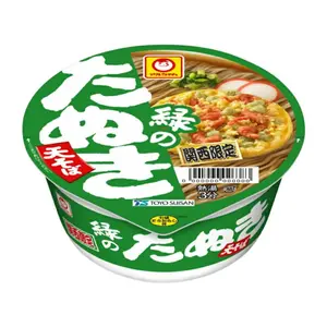 Mì Soba Chả Cá & Tôm, Tanuki Kansai, Instant Soba Noodles with Shrimp Fish Cake (101g) - TOYO SUISAN