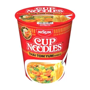 Mì Ly Vị Thái Tom Yum, Cup Noodles, Thai Tom Yum Flavour (70g) - NISSIN