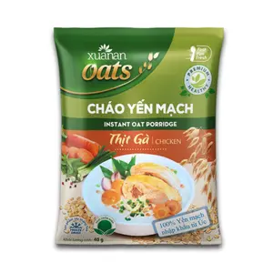Cháo Yến Mạch Thịt Gà, Instant Oat Porridge, Chicken (40g) - XUANAN OATS