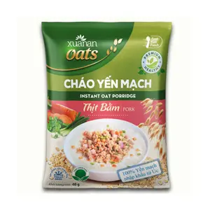 Cháo Yến Mạch Thịt Bằm, Instant Oat Porridge, Pork (40g) - XUANAN OATS