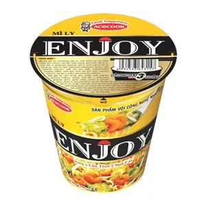 Mì Lẩu Tôm Chua Cay, Thai Sour & Spicy Shrimp Instand Noodle (74g) - ACECOOK