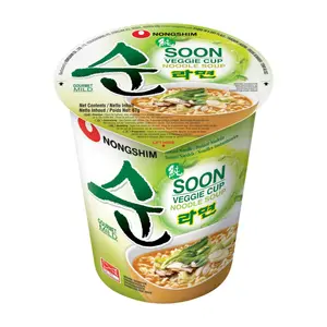 Mì Ly Chay, Soon, Veggie Cup Noodle Soup, Vegan (67g) - NONGSHIM
